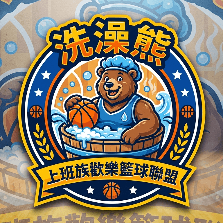 洗澡熊 LOGO
